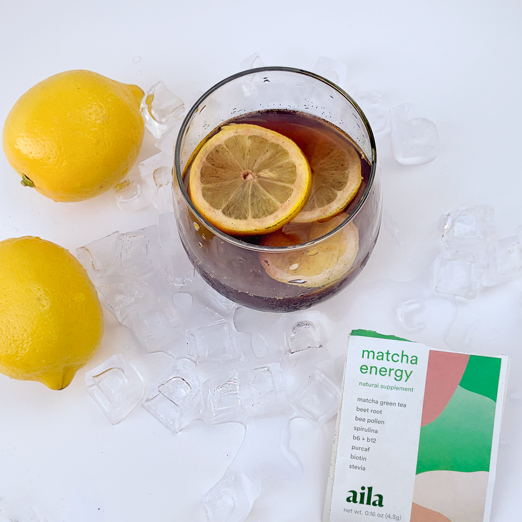 Our Pomegranate Matcha Blend Recipe - aila