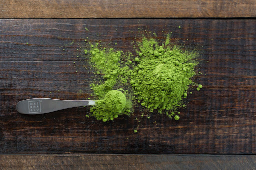 Spoonful of green superfood supplement